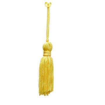 Sherbet Lemon Key Tassel