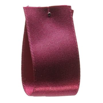 Wine Satin Ribbon