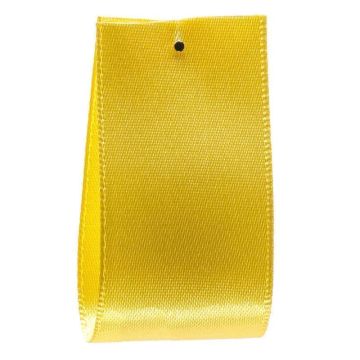 Sherbet Lemon Satin Ribbon