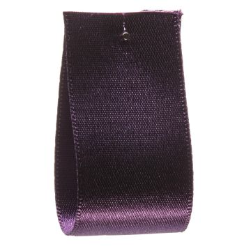 Damson Satin Ribbon