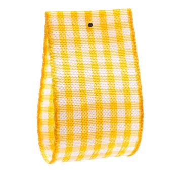 Daffodil Gingham Ribbon