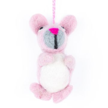 Pink Easter Bunny 85mm