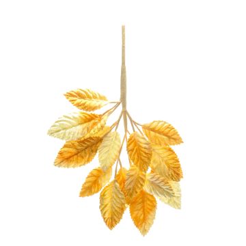 Marigold Velvet Leaf Branch