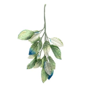 Hellebore Green Velvet Leaf Branch