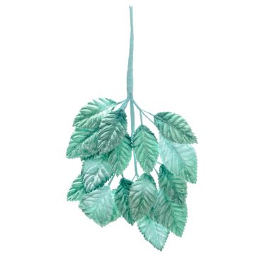 Light Aquamarine Velvet Leaf Branch