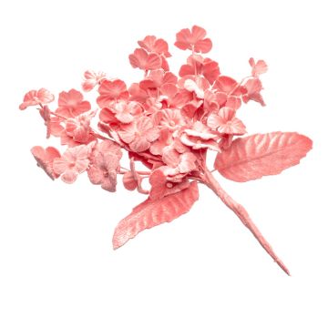 Coral Velvet Flower Bunch