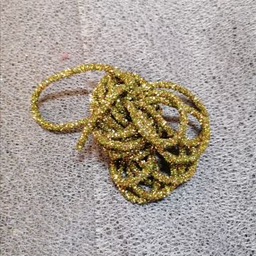 Sludge Green Lurex Cord
