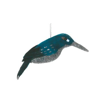 Blue Glittered Kingfisher