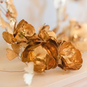 Brass Metal Flower Bunch