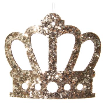 Gold Glitter Crown