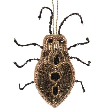 Gold Bead Insect Ornament