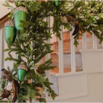 Green Forest Fir Garland