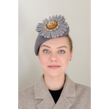 Grey Felt Percher