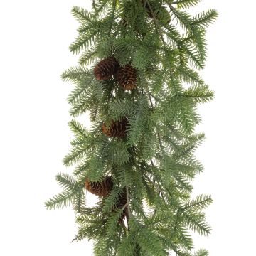 Green Cedar Pinecone Garland