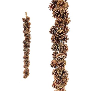 Brown Pinecone Garland