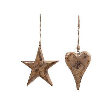 Star Wooden Hanging