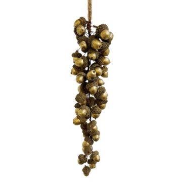 Gold Acorn Hanger