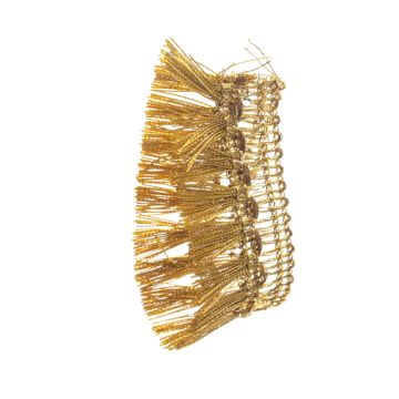 Gold Metallic Fringe