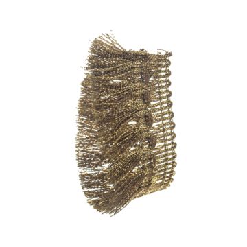 Old Gold Metallic Fringe