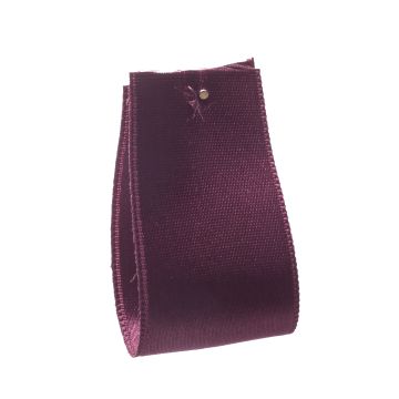 Plum Satin Ribbon