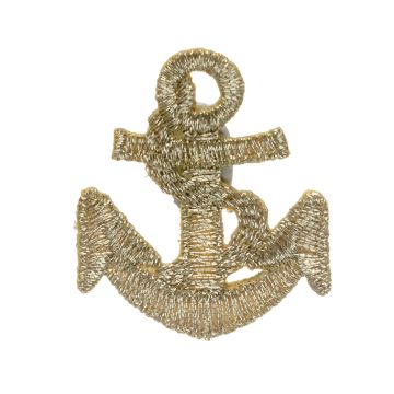 Gold Anchor Motif