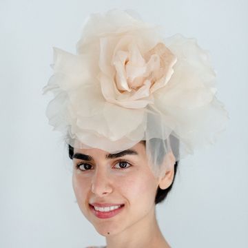 Ballet Pink Giant Rose Headband