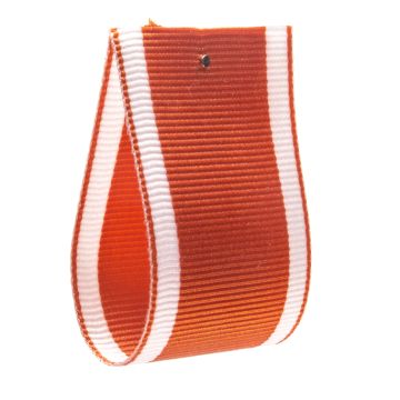 Red Squirrel Striped Grosgrain Ribbon