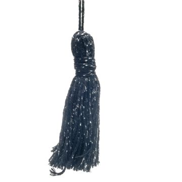 Black Lurex Tassel