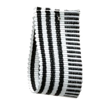 Black Striped Grosgrain Ribbon