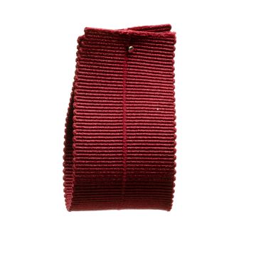 BURGUNDY Fold Over Stretch Grosgrain Ribbon