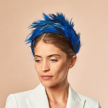 Ceanothus Feathered Headband