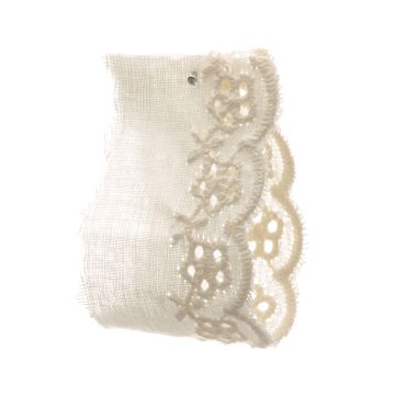 Clotted Cream Lace 100% Cotton