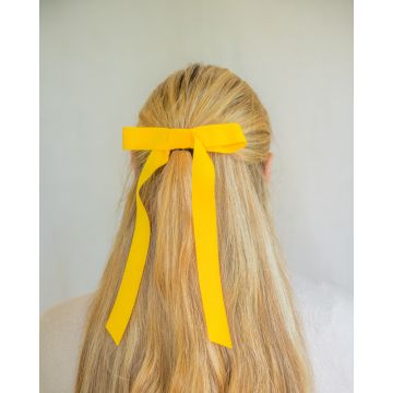 Daffodil Grosgrain Hair Bow
