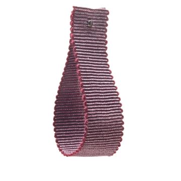 Dark Damson Contrast Edge Grosgrain Ribbon