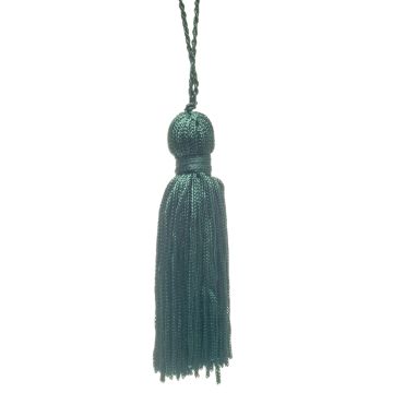 Deep Forest Rayon Key Tassel 80mm