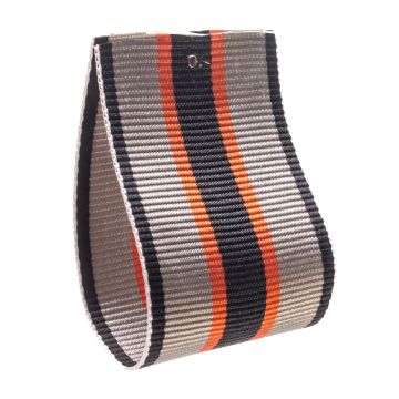 Flint Striped Grosgrain Ribbon