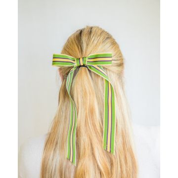 Flirtatious Spring Club Colours Hair Bow