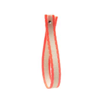 Fluro Red Hot Poker Neon Edge Ribbon