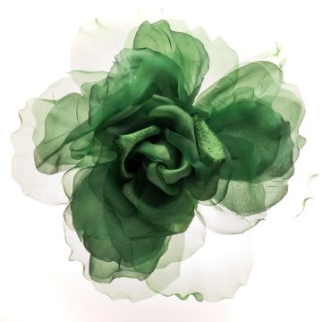 Forest Whisper Giant Organza & Velvet Rose