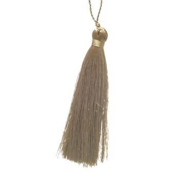 Gold Lurex Key Tassel