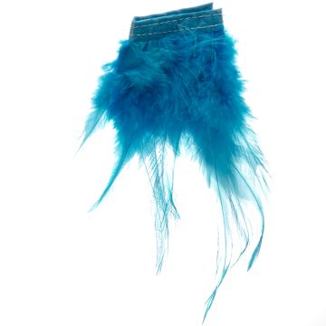 Kingfisher Turkey Feather Fringe