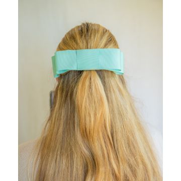 Light Aquamarine Flat Coco Bow