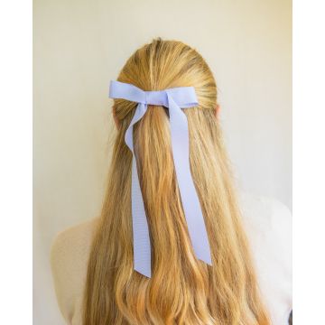 Lilac Grosgrain Hair Bow