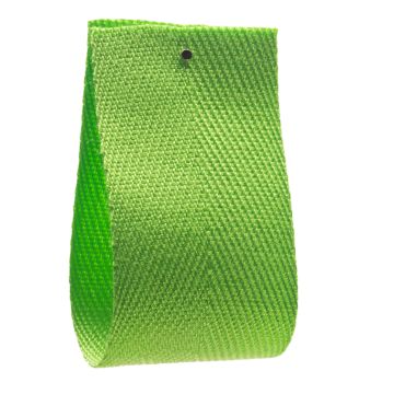 Lime Polyester herringbone tape