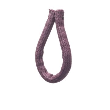 Pale Plum Round Wax Cord