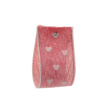Peonie Red Heart Patterned Tape