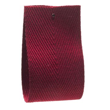 Peonie Red Polyester herringbone tape