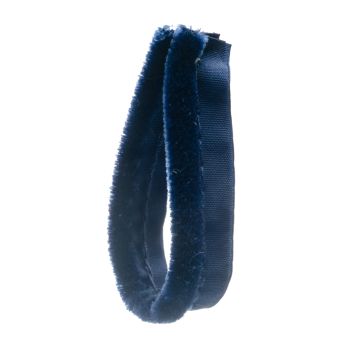 Pitch Blue Velvet Piping Cord
