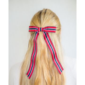 Post Box Red Club Colours Hair Bow