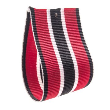 Post Box Red Striped Grosgrain Ribbon